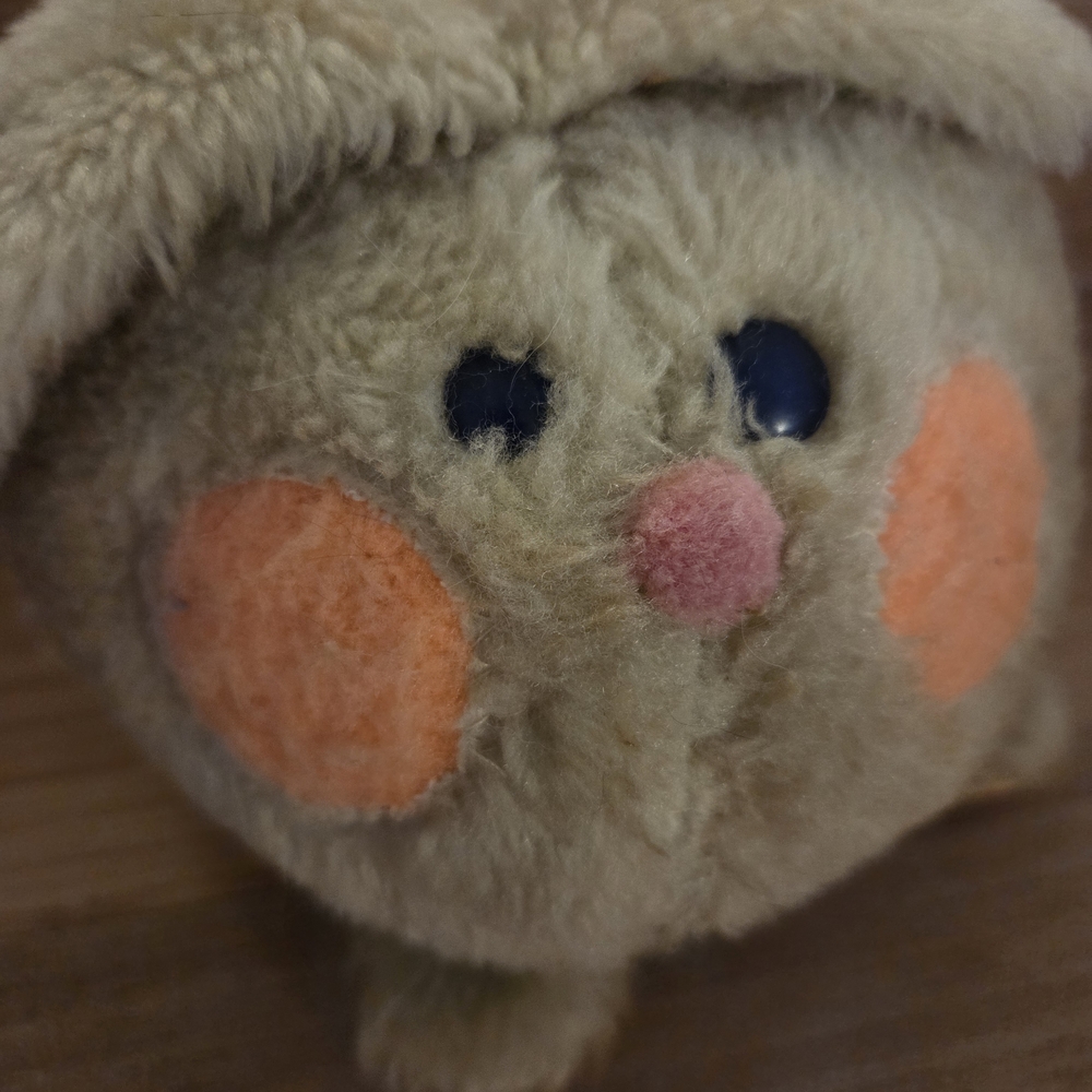 Fisher-Price Tan and Orange Plush Bunny - Picture 5 of 6